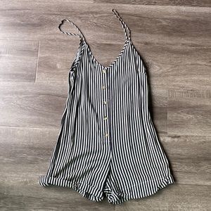 Classic Stripe Romper